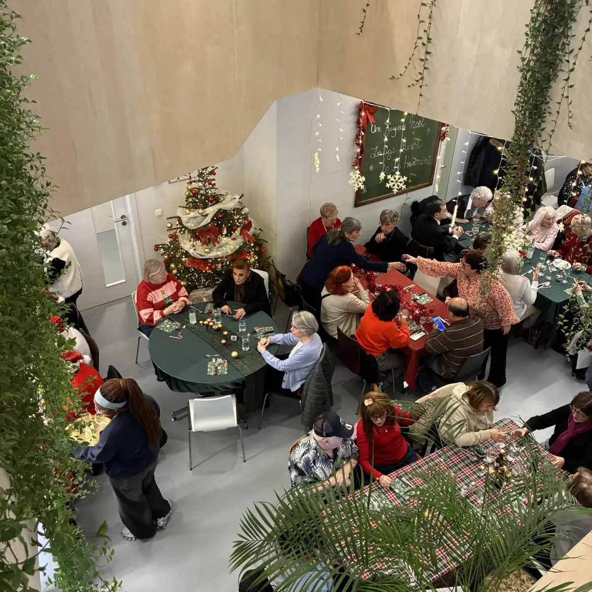 Feestelijke maaltijd in De Harmonie